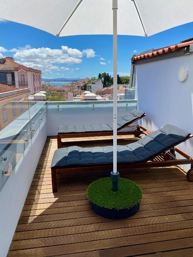 Myplaceforyou: Central Lisbon Apartment with City and Tagus Views Exterior photo