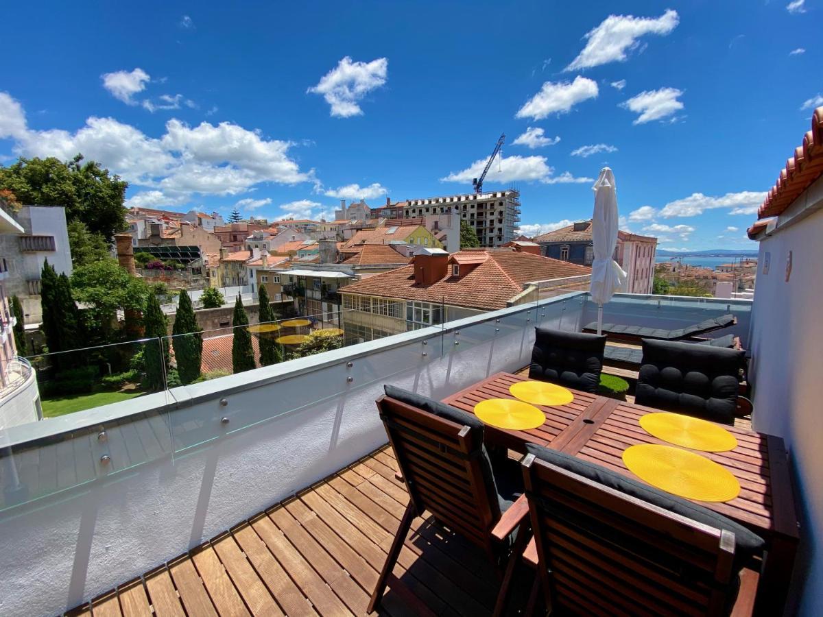 Myplaceforyou: Central Lisbon Apartment with City and Tagus Views Exterior photo
