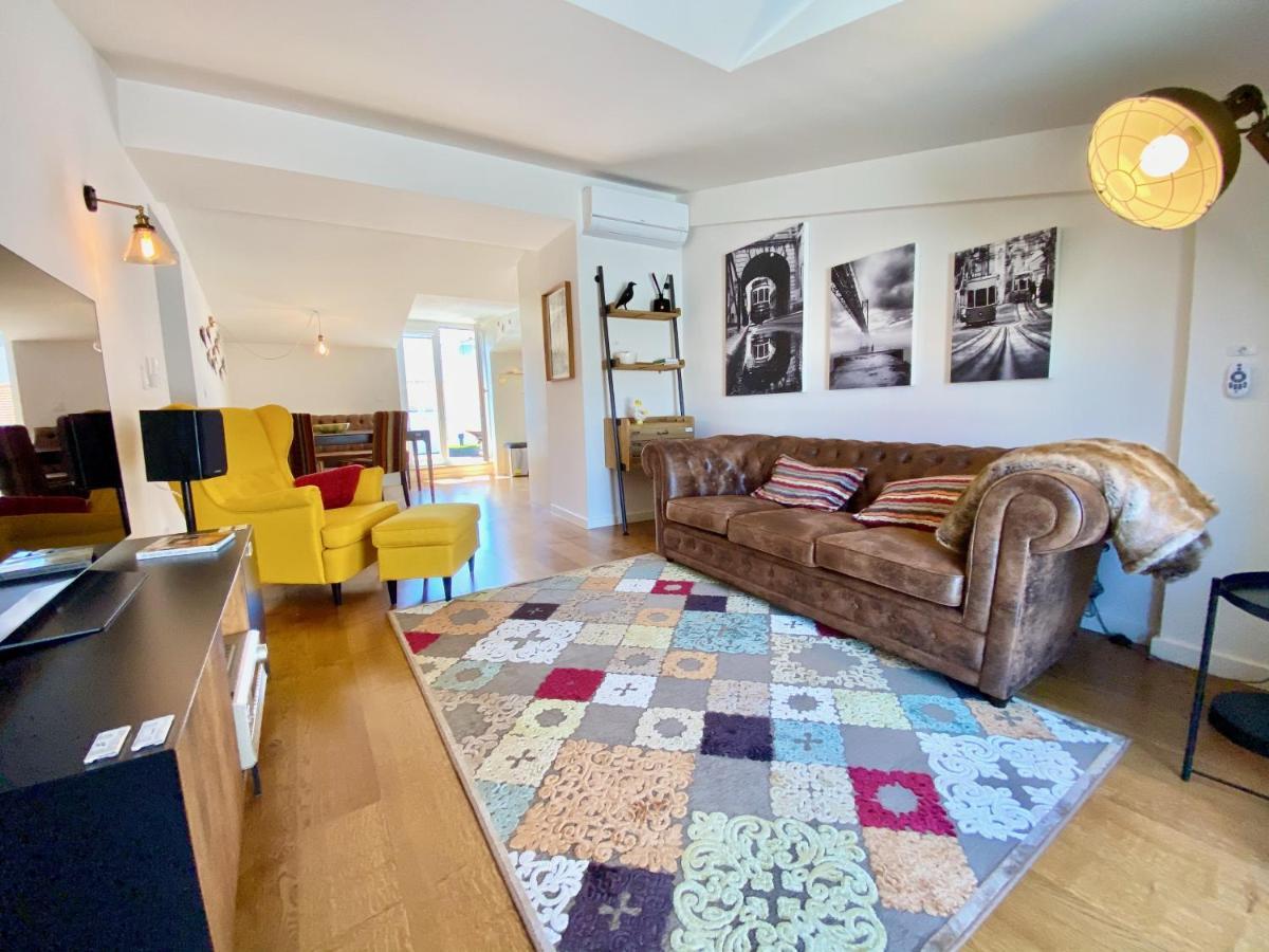 Myplaceforyou: Central Lisbon Apartment with City and Tagus Views Exterior photo